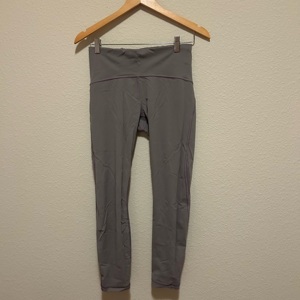 Lululemon purple/grey leggings